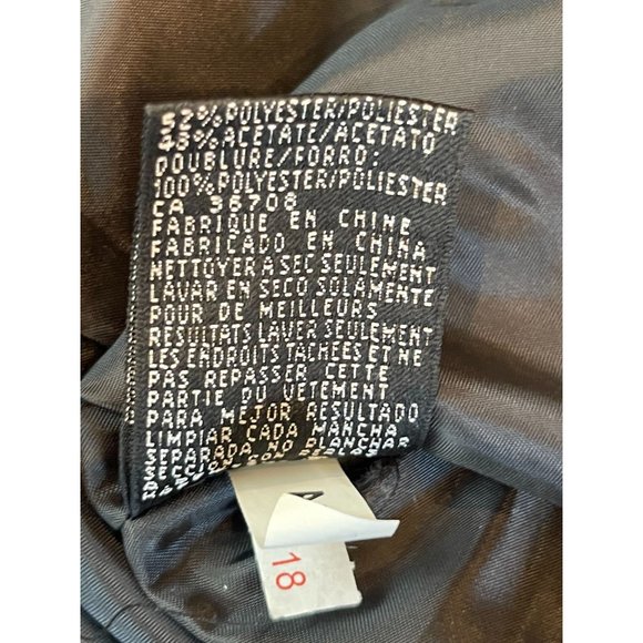 Kasper Womens Fitted Tank Top Scoop Neck Sleeveless Pullover Black Size 8P - Picture 7 of 7